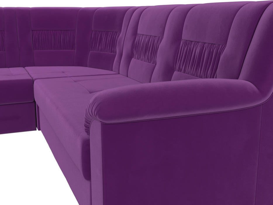 Диваны угловые в гостиную, Угловой диван Карелия левый, микровельвет