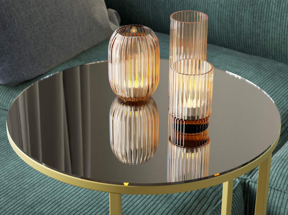 Журнальные столики, Стол журнальный Остин Glass