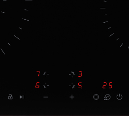 Электрическая варочная поверхность (независимая) KRONA ZAUBER 60 BL 1DZTK