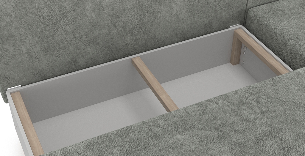 Диваны угловые в гостиную, Угловой диван Каир Lux, велюр, правый