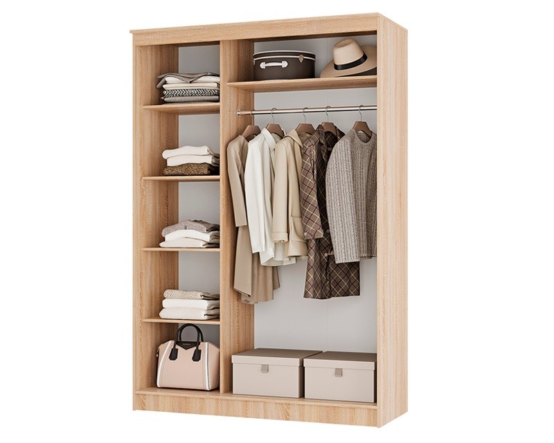 Шкафы-купе 3-х дверные, Шкаф-купе Сакура 150 см