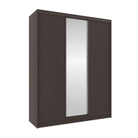 Шкафы-купе, Шкаф-купе 3-дв  Домашний 1800 зеркало/лдсп  (в2295*ш1800*г595)