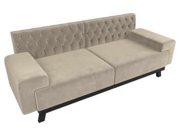 Прямой диван Мюнхен Люкс, микровельвет