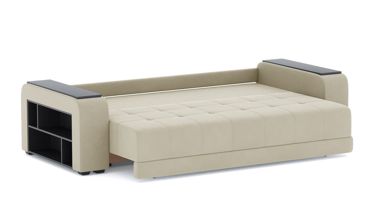 Диваны еврокнижки, Диван-кровать Дубай Лайт еврокнижка, велюр