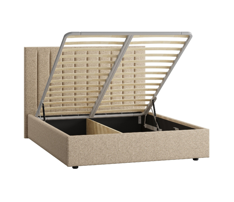 Кровати с мягким изголовьем, Кровать Ingrid 1600 Жаккард