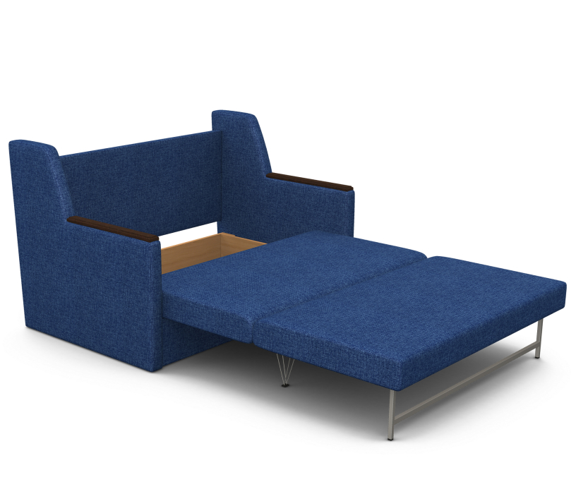 Диваны с ящиком для белья, Диван-кровать Классика 2Д рогожка