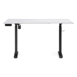 Компьютерный стол Маркос с механизмом подъема 140х80х75, черный