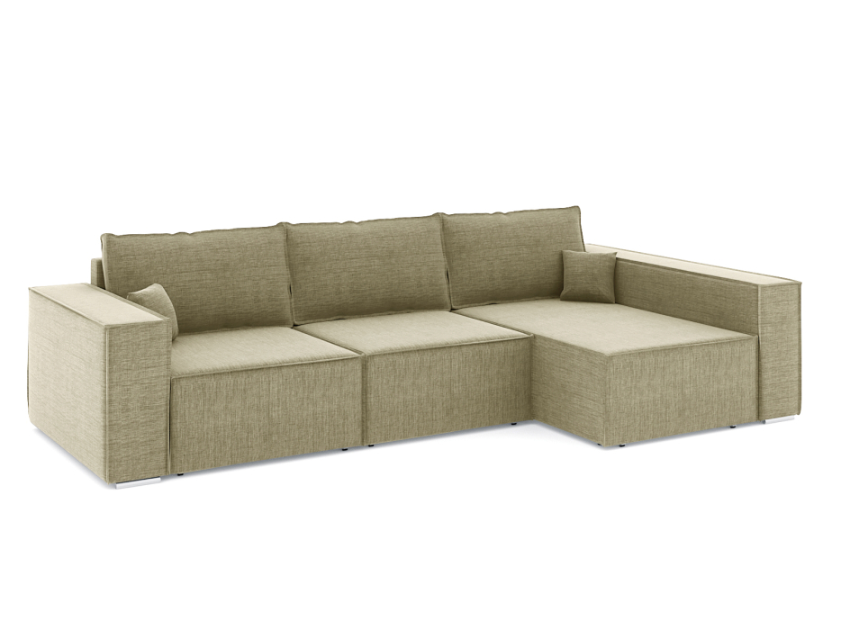 Диваны угловые в гостиную, Диван-кровать угловой Фостер Лофт, еврокнижка рогожка