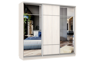 Шкаф-купе Премьер Лайт 58 (11;08;11) трехдверный