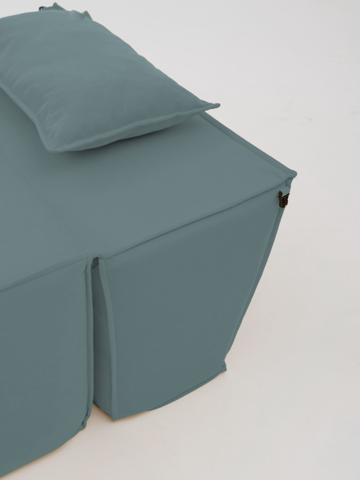 Гостиная, Бескаркасное кресло Клайд,велюр