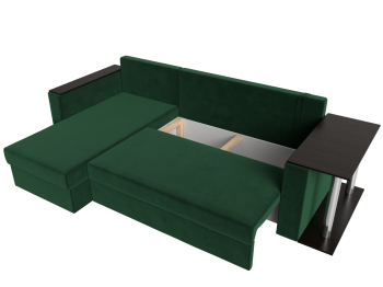 Угловой диван Атланта левый угол, велюр