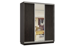 Шкафы-купе 3-х дверные, Шкаф-купе Премьер Лайт 42 (02;01;02) трехдверный