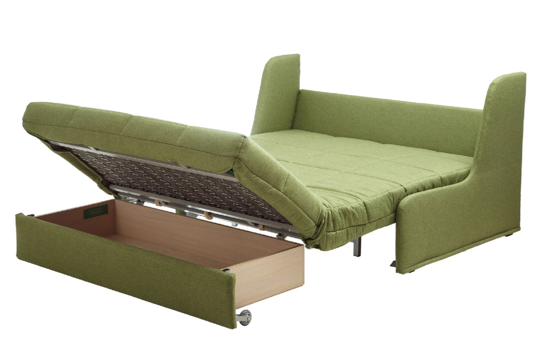 Диваны кровати со спальным местом, Диван-кровать Аккордеон Соло 100 см Шерлок, рогожка