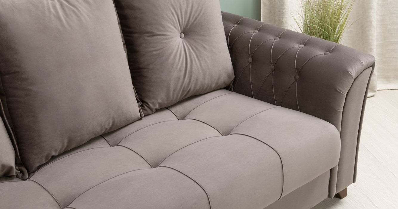 Диваны с ящиком для белья, Диван прямой Ирис