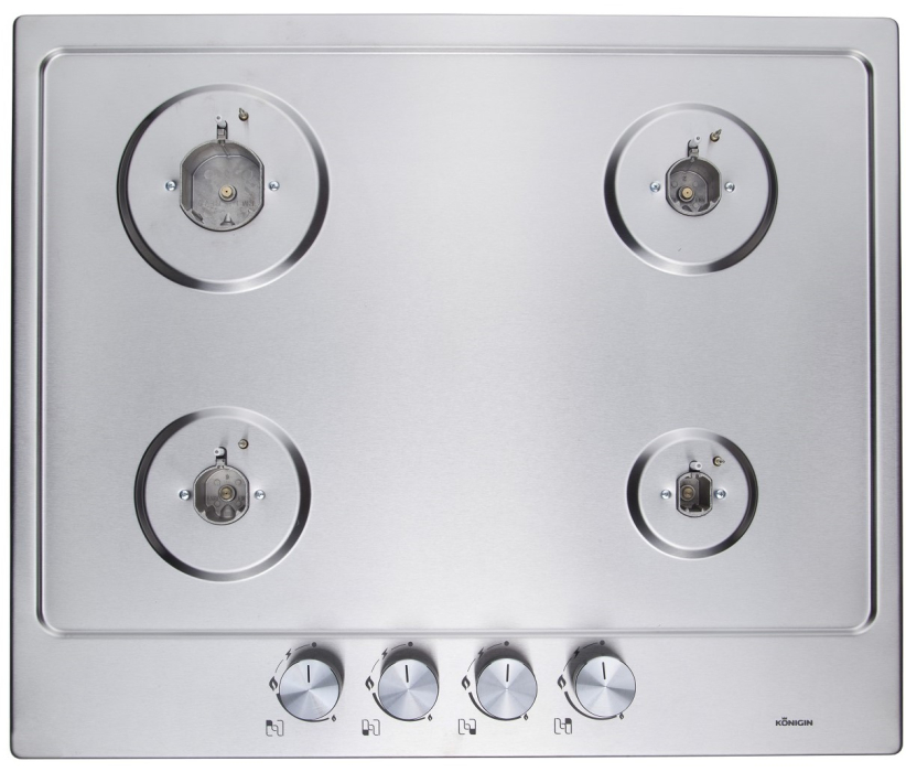 Встраиваемые варочные панели, Газовая варочная панель Konigin Spark 604 IX