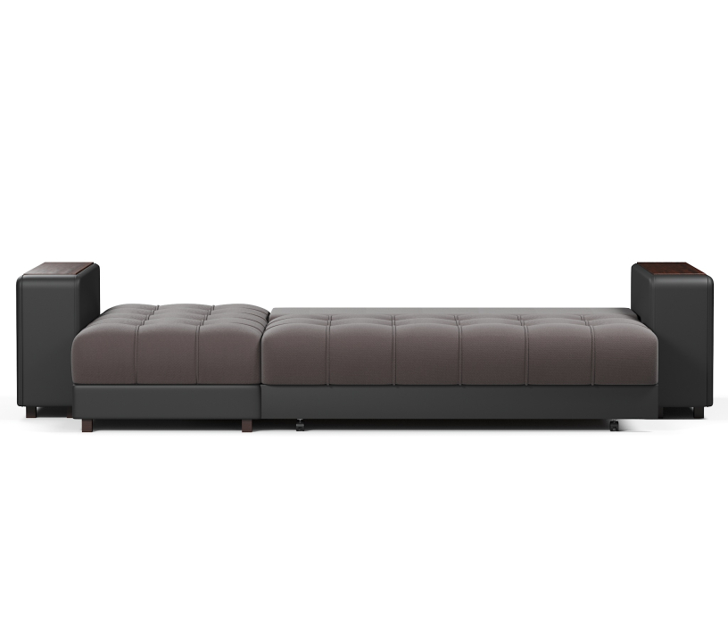 Диваны угловые в гостиную, Диван-кровать угловой  Дубай еврокнижка,велюр+экокожа