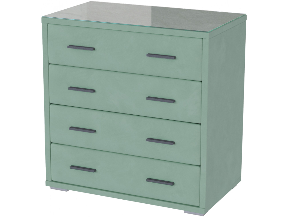 Комоды, Комод интерьерный со стеклом