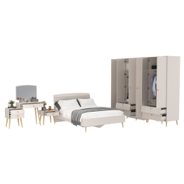 Стильная мебель в спальню Афина со спальным местом на 1400