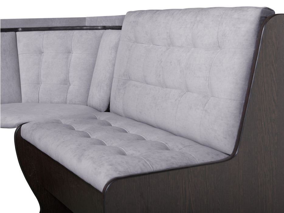 Кухонные уголки, Кухонный уголок Стиль 1Л (со столом СТ4) Дуб венге / велюр