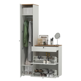 Обувница с пеналом для одежды Остин