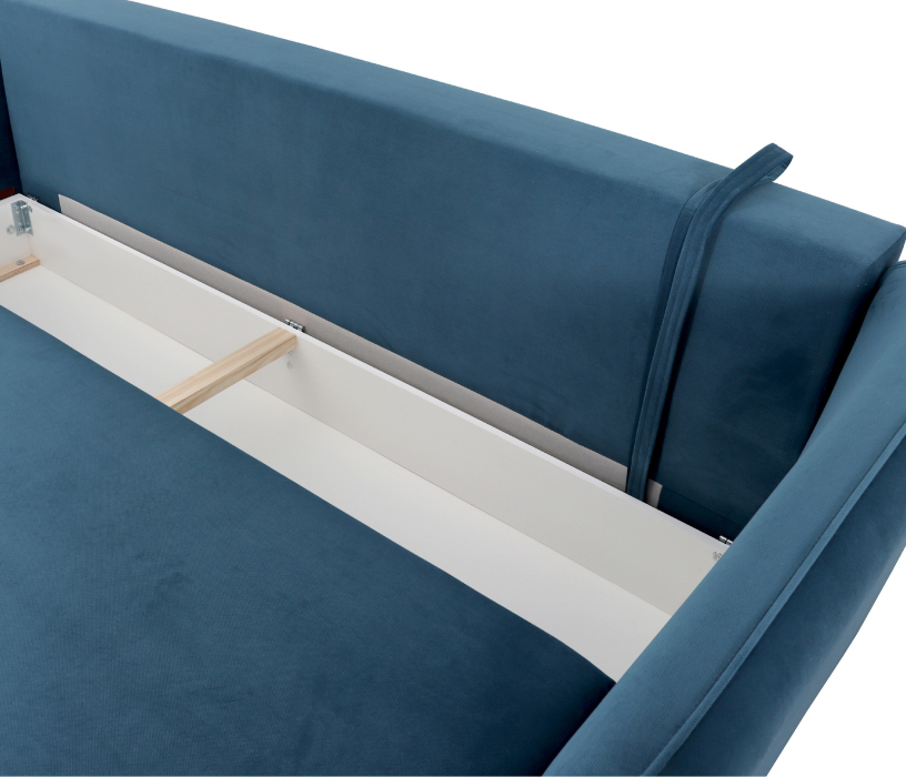 Диваны с ящиком для белья, Диван-кровать  Анталия 2, тик-так, велюр