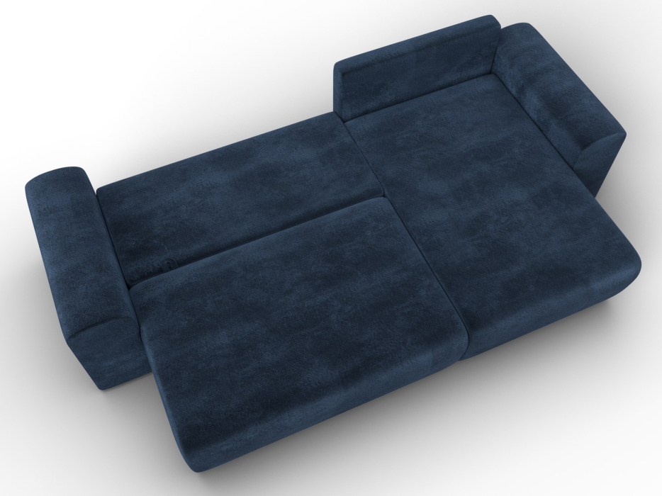 Диваны угловые в гостиную, Диван угловой Лига-099 угол универсальный, велюр TOWER