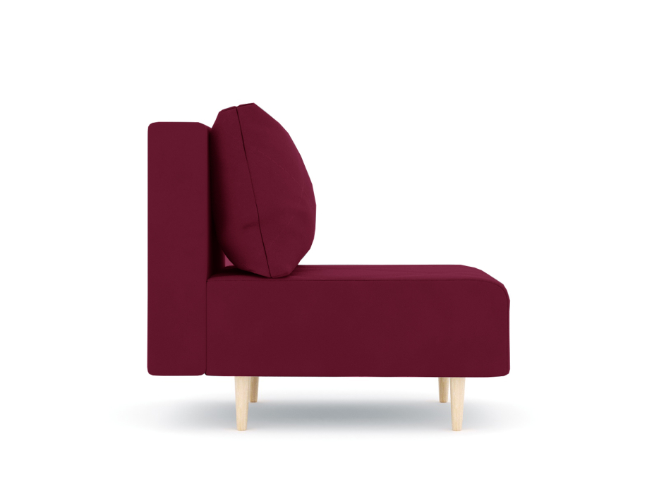 Кресло для отдыха, Кресло для отдыха Милли без подлокотников, велюр