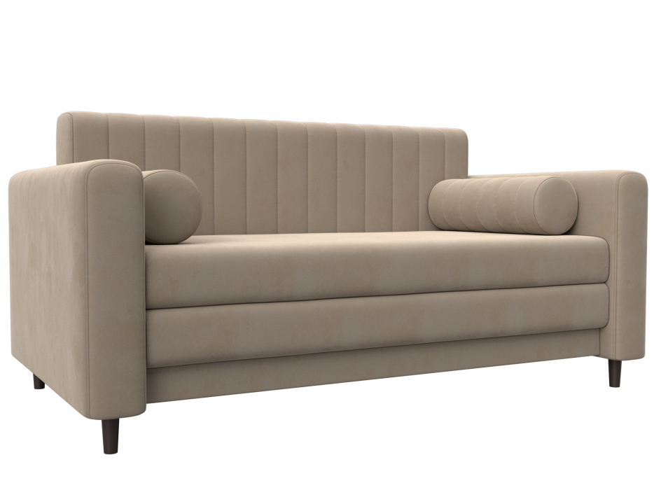 Диваны кровати прямые, Диван прямой Лига-070, велюр SEVEN