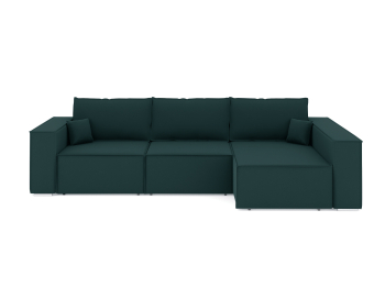 Диван-кровать угловой Фостер Лофт, еврокнижка велюр