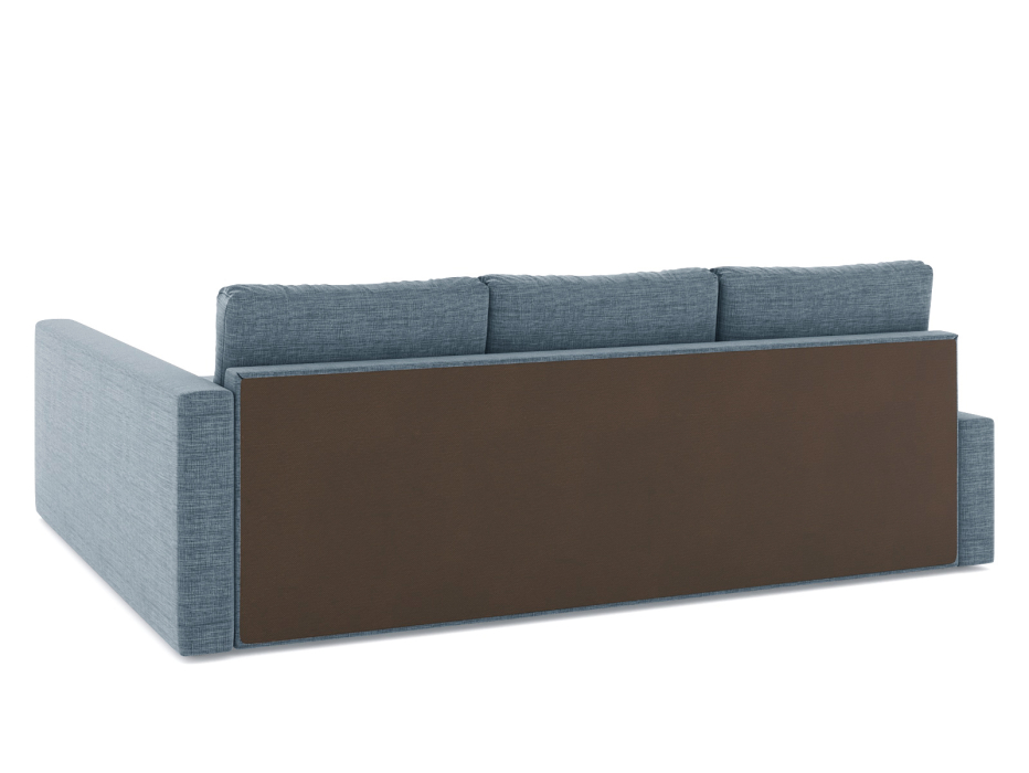 Диваны угловые в гостиную, Диван-кровать угловой Фрихетен дельфин, рогожка