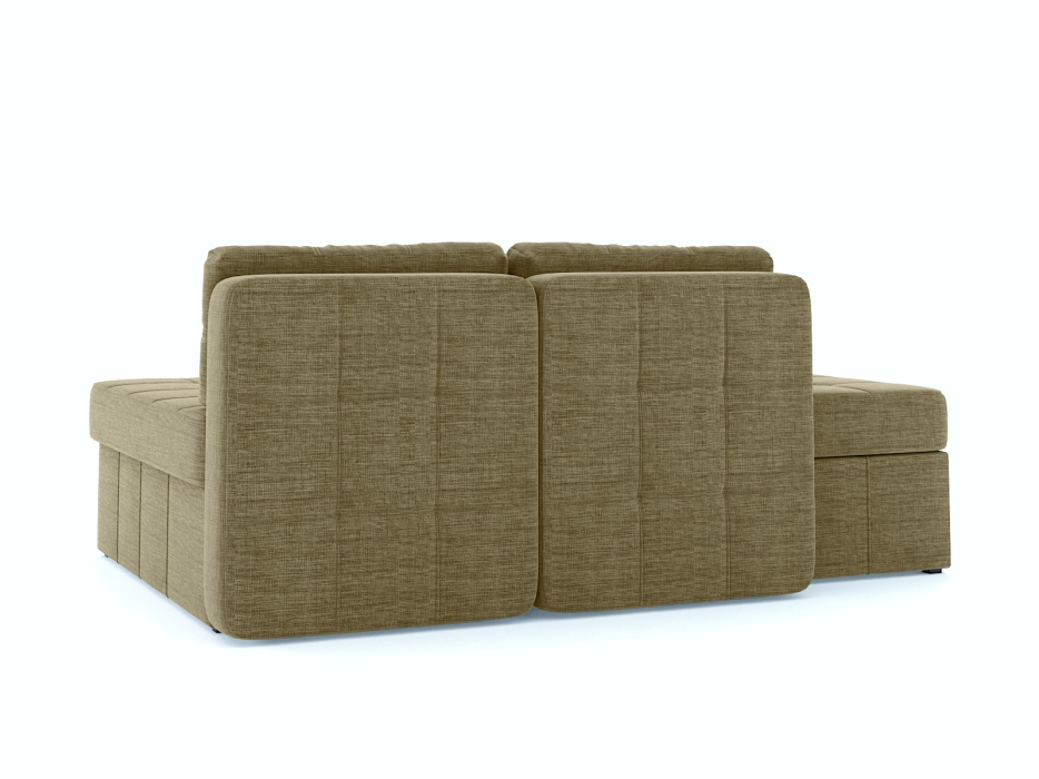 Диваны угловые в гостиную, Диван-кровать угловой Оливер Люкс еврокнижка-трансформер, рогожка