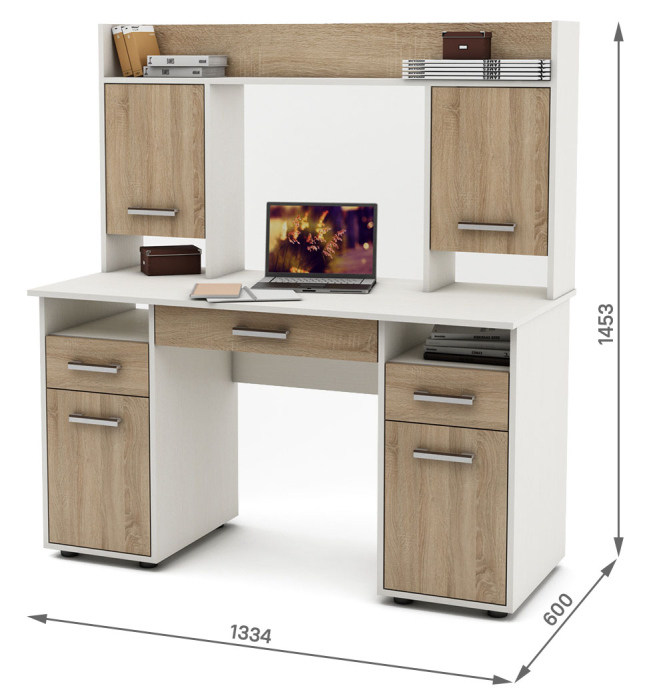 Прямые, Письменный стол Остин-13Я