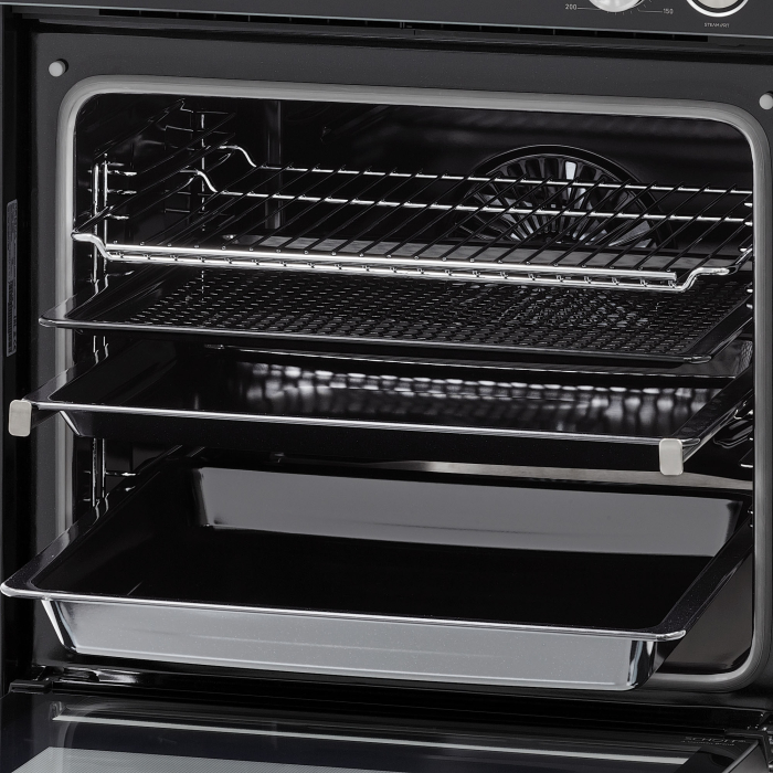 Духовые шкафы, Электрический духовой шкаф с паром (независимый) KRONA NEBULA steam 60