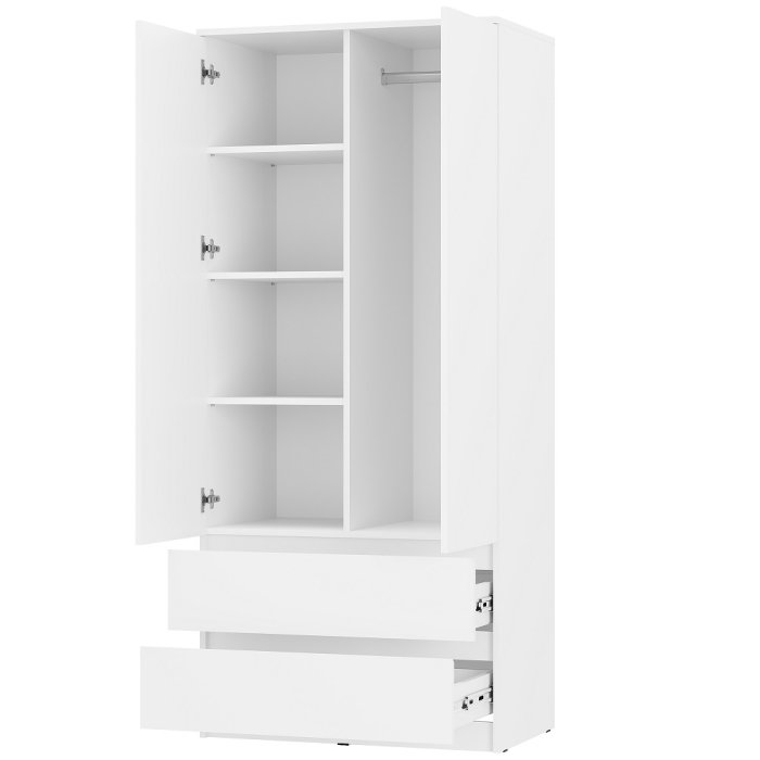 Шкафы двухстворчатые, Шкаф двухстворчатый Симпл ШК-03