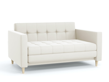 Диван-кровать еврокнижка Квадро, велюр