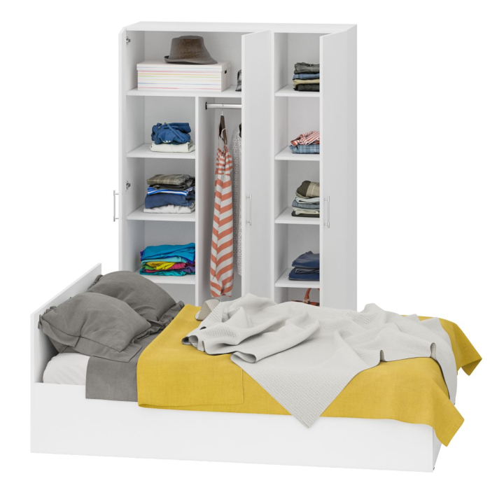 Спальные гарнитуры, Спальный гарнитур № 1 Стандарт с кроватью 1400