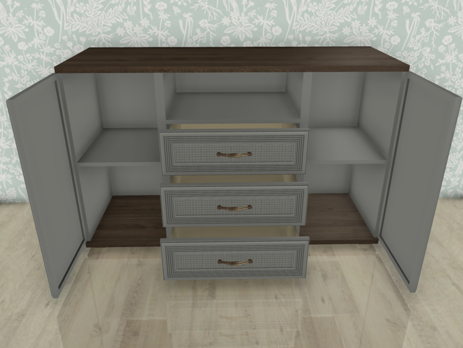 ТВ-тумбы, Модульная система Карина Тумба ТБ-1014