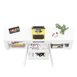 ТВ-тумба Сура 1604 с двумя ящиками и дверками