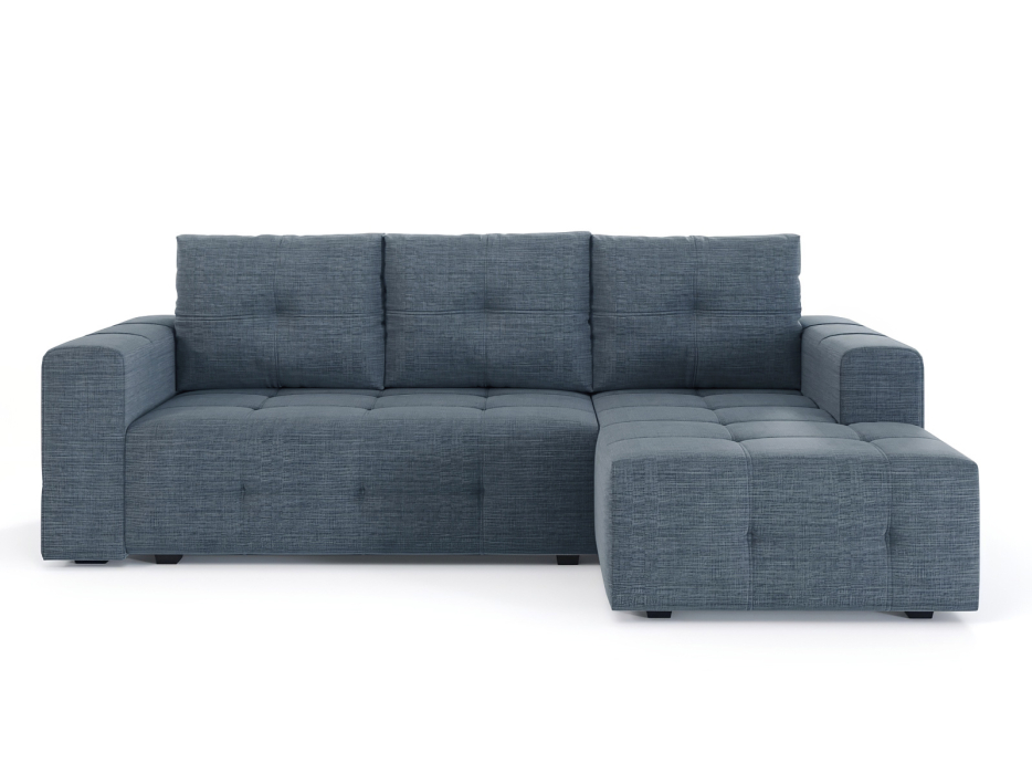 Диваны угловые в гостиную, Диван-кровать угловой Прадо, еврокнижка, рогожка