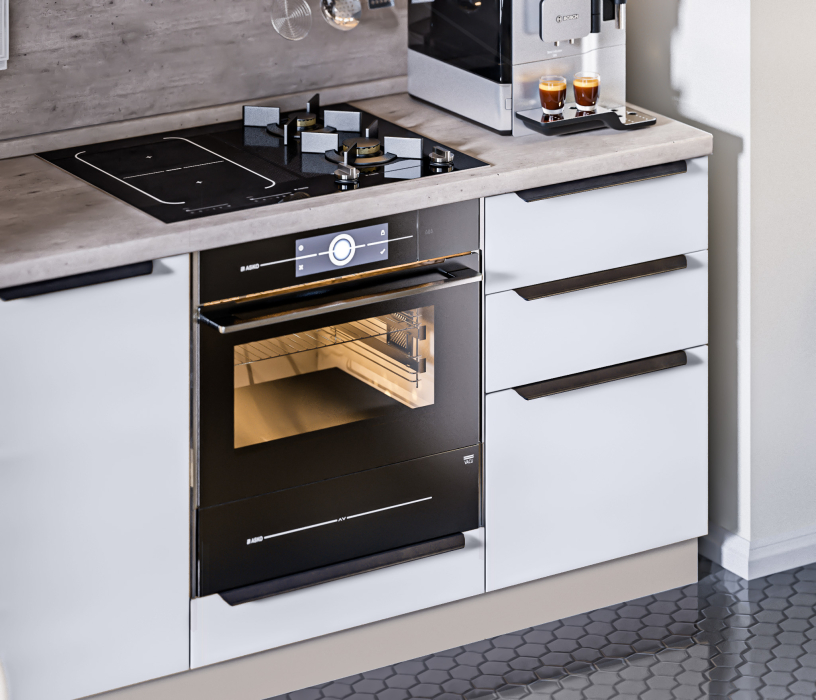 Кухонные гарнитуры, Кухонный гарнитур Регина Белый/Белла Белый Альпийский 2,15 м