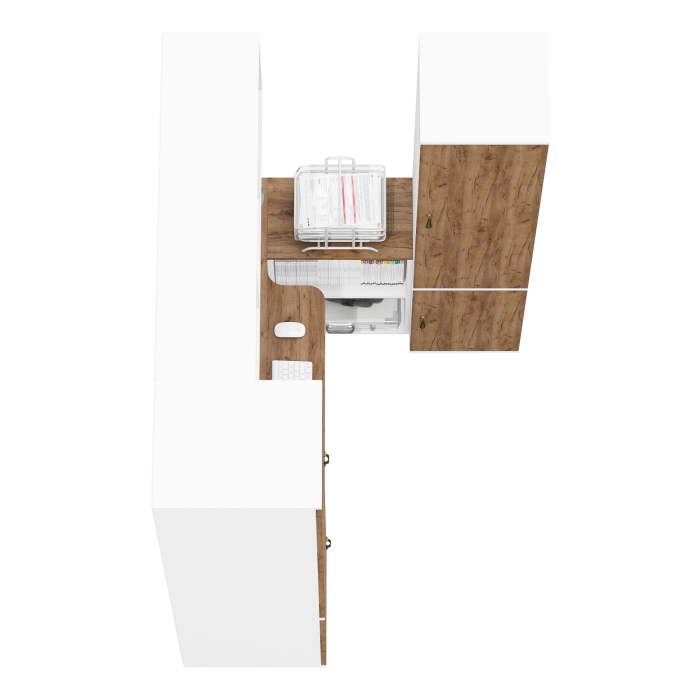 Домашние кабинеты, Домашний офис Лидер-8 набор мебели № 18