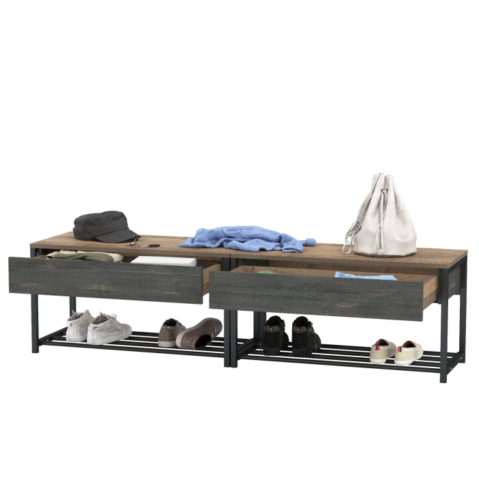 Обувницы, Две тумбы для обуви с сиденьем Трувор