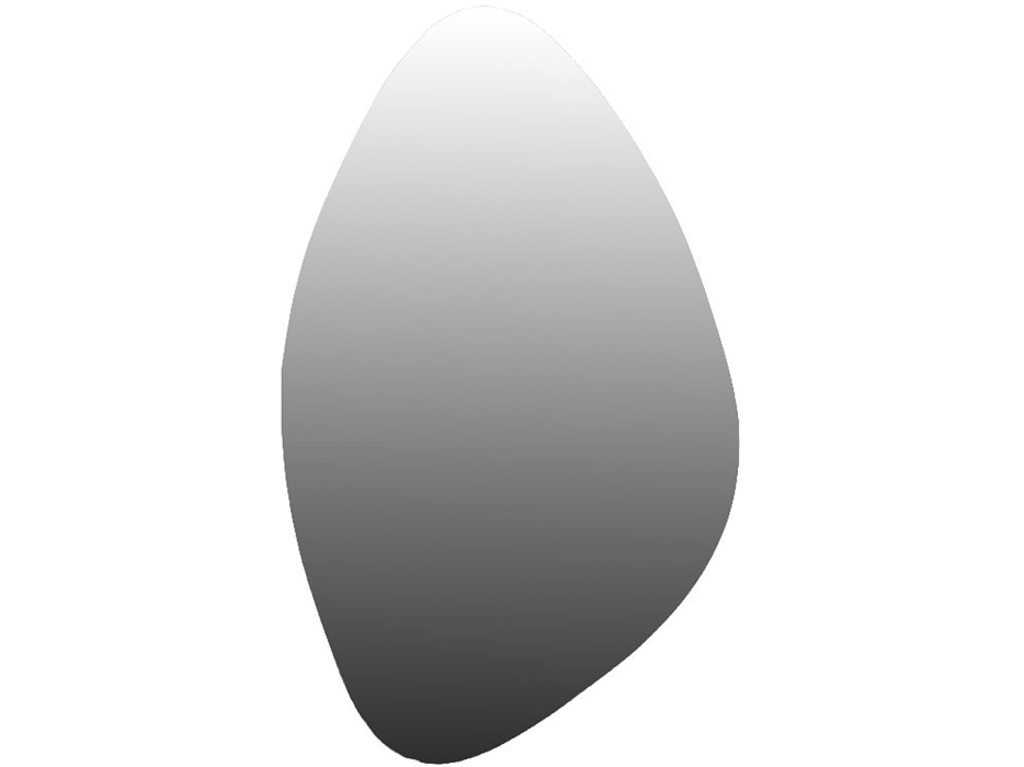 Зеркала в спальню, Зеркало настенное Мебелик фигурное Сельетта-8 110 х 68,3 см