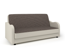 Диваны с ящиком для белья, Диван-книжка Классика В 140, рогожка / экокожа