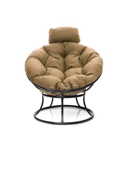 Кресла, Кресло ПАПАСАН мини без ротанга чёрное