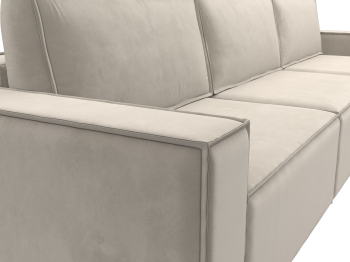 Прямой диван Куба лонг, микровельвет