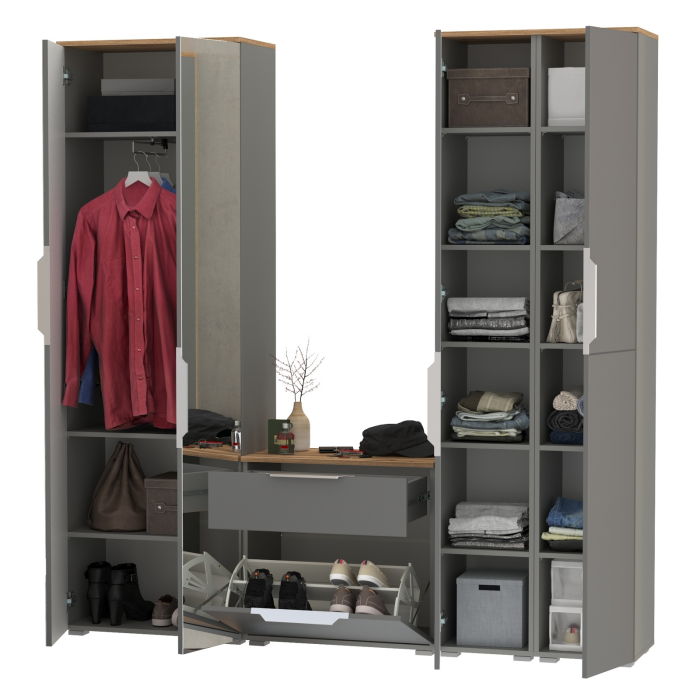 Прихожие, Современная мебель для современной маленькой прихожей Октава № 28