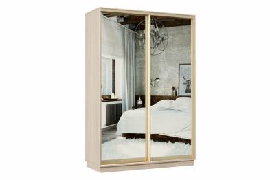 Шкаф-купе Премьер 12 ясень шимо светлый