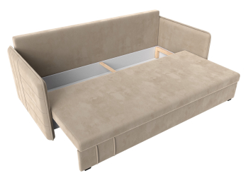 Прямой диван Слим, велюр