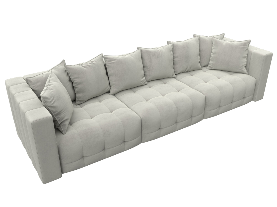 Дизайнерские диваны для гостиной, Диван прямой Лига-052 НПБ Лонг, велюр TOWER